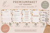 Starterpaket für Hebammen | Gedruckte Formulare & Karten für Schwangerschaft und Wochenbett | Hebammenbedarf