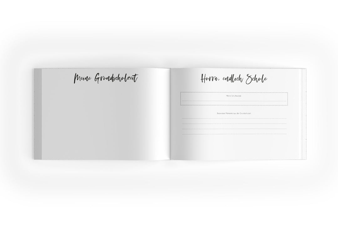 Babyalbum im Waldtier Design zum Ausfüllen der ersten 18 Jahre