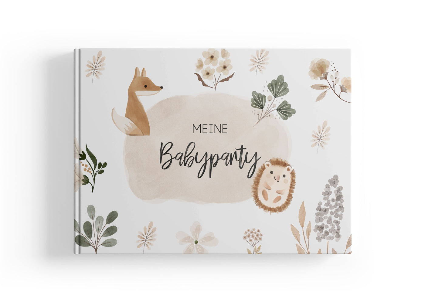 Freundebuch zur Babyparty im Boho Design