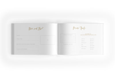 Gästebuch im Boho Design zum Ausfüllen bei der Taufe
