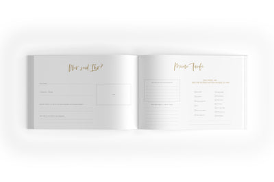 Gästebuch im Bären Design zum Ausfüllen bei der Taufe